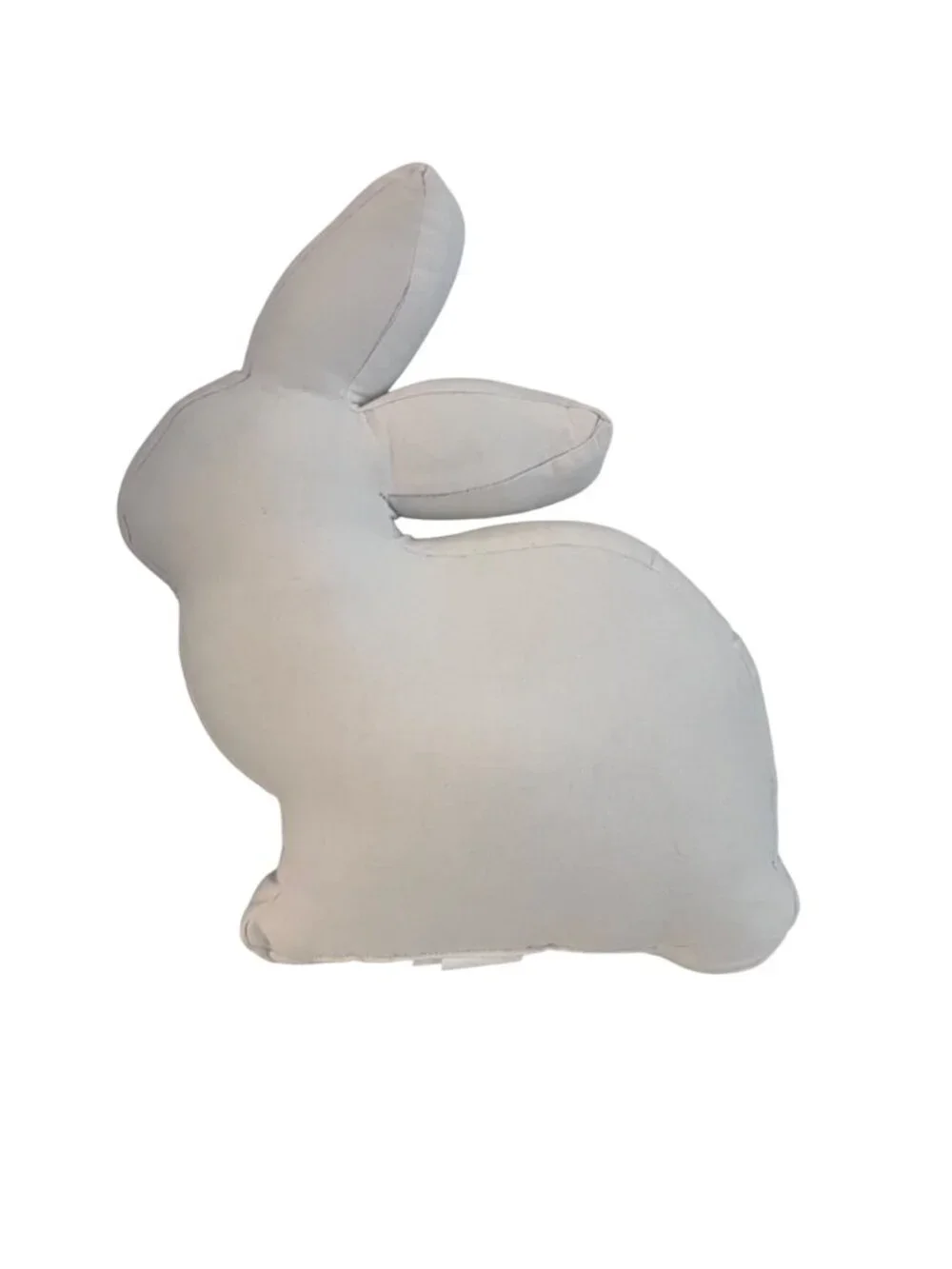 Boho Beaded Bunny Pastel Floral Accent Throw Pillow Shabby Chic Brand Cottage